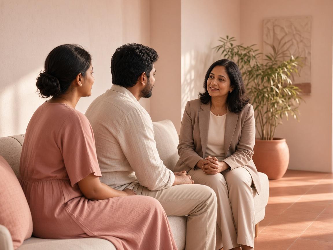 A patient travelling for fertility treatment